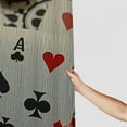 thumbnail image 3 of cards chips dices Chic Modern Bathroom Decor shower curtain
 Shower Curtain Set with Hooks, 3 of 7