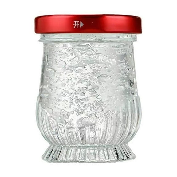 Butter Dish Round Glass Candy Jar with Lid for Kitchen Multifunctional Multi-Purpose Candy Jar