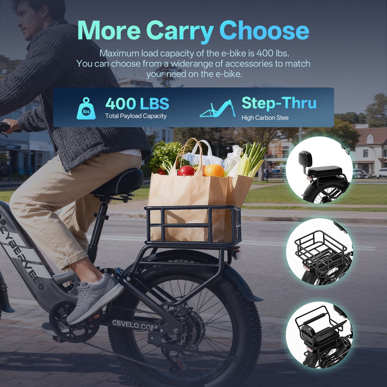 1000W Folding Electric Bike,48V 20AH Removable Battery EBike,30+MPH,80 Miles Max Range Electric Bike for Adults, 20" Fat Tire Foldable ebike, Adult Electric Bikes for Commute All Terrain