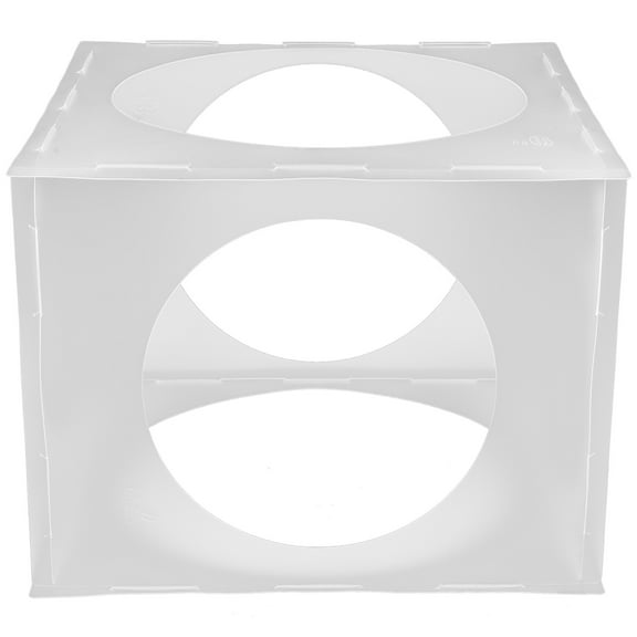 BESTOYARD Detachable Balloon Measure Box White Rubber Tool for Designers 1Pack