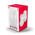 thumbnail image 3 of Juego de 6 tazas medidoras originales Fred Matryoshka, color blanco, 3 of 6