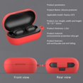 thumbnail image 2 of Earphone silicone case protective cover Case Wireless Bluetooth Silicone Earphone Cover Cases For Charging Box Shockproof Pouch Black, 2 of 5