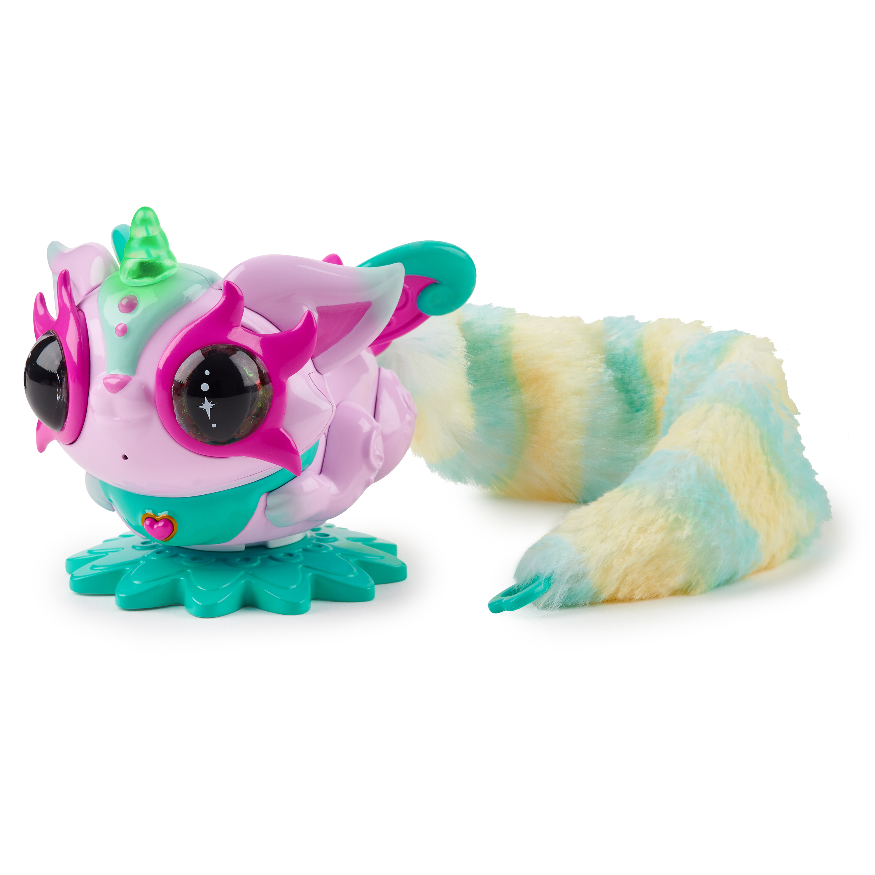 Pixie Belles - Rosie (Pink) - Interactive Electronic Pet with Bonus Tail - image 5 of 7