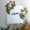 thumbnail image 2 of Artificial Flower Swag Arch Flowers Wedding Decor Wall Hanging Arrangement, 2 of 9