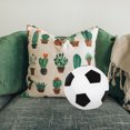 thumbnail image 4 of 1 pieza de fútbol creativo en forma de juguete de peluche de dibujos animados de fútbol de juguete de peluche, 4 of 8