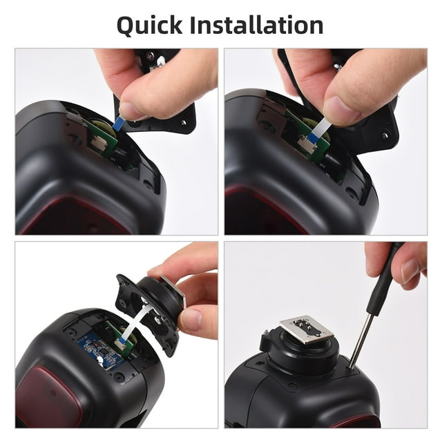 Shoe Hot Shoe Mount Foot Compatible with V1S Speedlite Camera Flash Repaire Parts