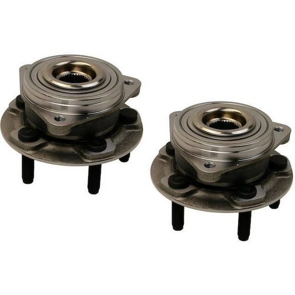 Front Wheel Bearing Hub Assembly Set of 2 - Compatible with 2018 - 2020 Jeep Wrangler 2019