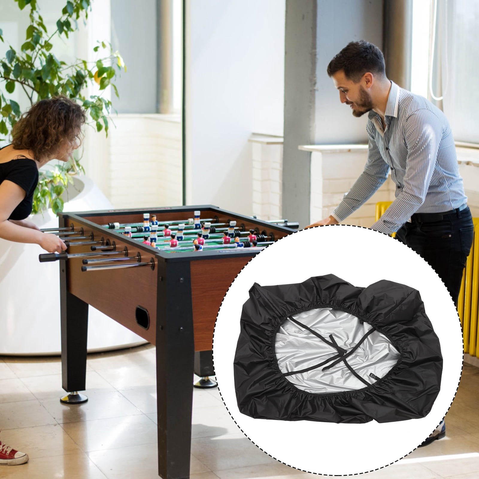 Professional Foosball Table Cover with Oxford Cloth Protector for Daily Use Football Table Cover
