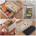 thumbnail image 4 of Japanese Bento Box lunch Box,3-in-1 Compartment, Almi Bento Lunch Box Meal Prep Gift, 4 of 5