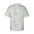 thumbnail image 3 of Daiia Retro Snake Hawaiian Shirt for Men Gentle Cotton Regular Short Sleeve Casual-Medium, 3 of 9