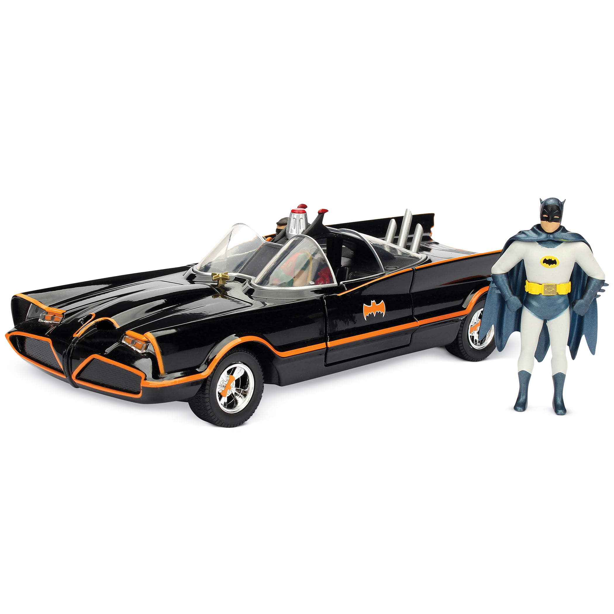 DC Comics Multiverse Batman Classic TV Series Batmobile with Batman & Robin Fig 