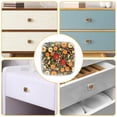 thumbnail image 5 of 4 Pieces Set Drawer Pulls Handle Square Wardrobe Cabinet Knobs with Stainless Steel Screws Furniture Kitchen Decor, 5 of 5