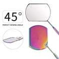 thumbnail image 3 of Lash Mirror for Eyelash Extensions, 60mm Extra Large Eyelash Mirror, Detachable Stainless Steel Makeup Mirror(Colorful), 3 of 7