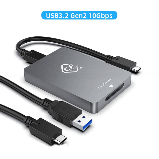 Lettore di schede Rocketek USB3.1 Gen 2 CFexpress ... - Grandado Lettore di schede Rocketek USB3.1 Gen 2 CFexpress ... - Grandado