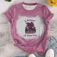thumbnail image 2 of En octubre, usamos camisetas de manga corta con estampado de rosa para mujer con conciencia de mama de Halloween Pompotops hfajkhk139097, 2 of 5