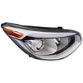 thumbnail image 4 of CAPA For 14-16 Soul Front Headlight Headlamp Head Lamp w/o Leveling Right Side, 4 of 5