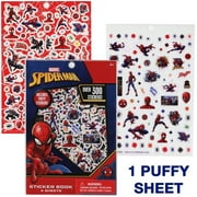 Marvel Spider-Man 4-Page Puffy Sticker Pad