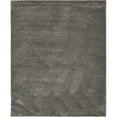 thumbnail image 1 of Unique Loom Solo Solid Plush Kids Modern Rug 10' x 13' Rectangle Gray, 1 of 2