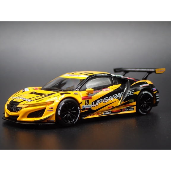 Open Box HONDA NSX GT3 EVO22 #18 SUPER CAR 2023 GT SERIES 1:64 SCALE DIECAST MODEL CAR