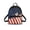 American Flag Butterflies, variant on Eheartsgir Cow Print Small Shoulder Bag with Lightweight Front Pocket Daypack for Hiking, Polyester Travel Shoulder Bag for Hangouts