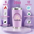 thumbnail image 3 of Set de regalo Cuploov Teacher Appreciation, vaso de 600 ml, acero inoxidable, 3 of 9