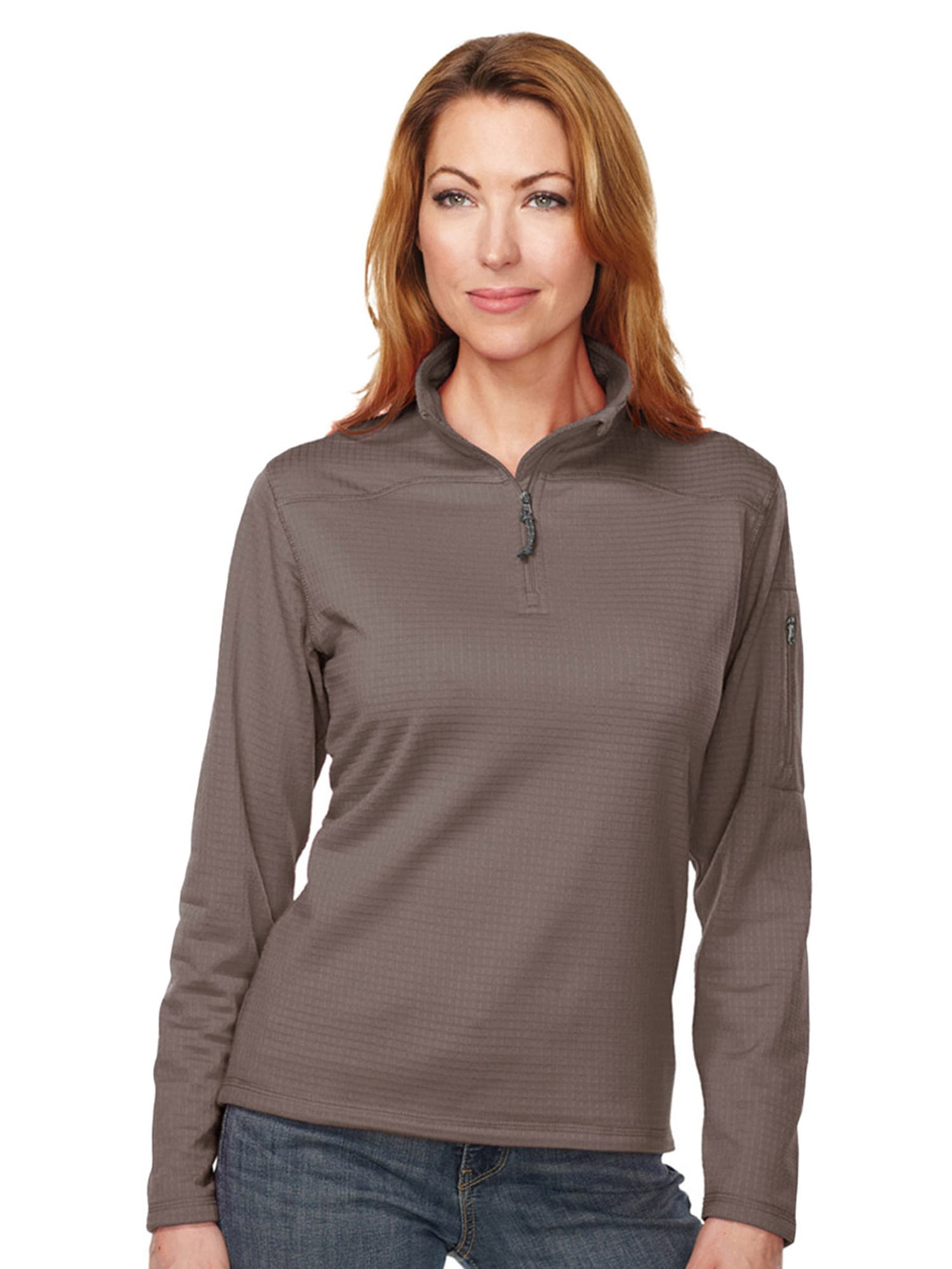 Tri-Mountain - Tri-Mountain Women's 1 4 Zip Mirco Fleece Pullover - Walmart.com - Walmart.com