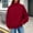 Red, variant on WTXUE Mock Neck Oversized Sweatshirts for Women,Tunic Sweatshirts,Loose Fit Long Sleeve Shirts,Cozy Casual No Hood Plus Size Pullover Tops,Soft Pullover Sweatshirts Fall Outfits Black L