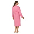 thumbnail image 4 of Aria Long Sleeve Wrap Robe 48" with pockets, Women's Size XS-5X, 4 of 8
