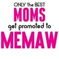 thumbnail image 3 of CafePress - BEST MOMS GET PROMOTED TO MEMAW Pajamas - Women's Light Pajamas, 3 of 4