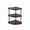 Black #A, variant on Multi Tier Storage Shelf Desktop Organizer Rack, Countertop Display Stand for Mugs Perfume Cosmetics Books, Space Saving Home Office Storage Solution for Kitchen Bathroom Bedroom Living Room