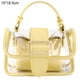 thumbnail image 2 of Bolso bandolera de gelatina de moda primavera/verano Amarillo limón, 2 of 5