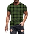 thumbnail image 1 of T-shirt à Manches Courtes Imprimé pour Hommes Col Rond Mode Décontractée Manches Courtes, 1 of 5