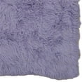 thumbnail image 3 of Linon New Flokati 1400 gram Wool 2'4" x 4'3" Area Rug in Pastel Violet Purple, 3 of 6