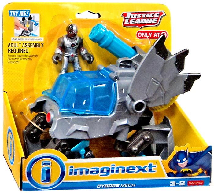imaginext cyborg mech