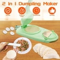 thumbnail image 4 of Prensa para tortillas 2 en 1, molde manual para envolver bolitas de masa, prensa para masa de empanadas y bolitas de masa, aparato de cocina para hacer bolitas de masa (verde), 4 of 4