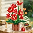 thumbnail image 3 of Set de construcción PLAXSOON Amaryllis Flowers Bonsai 503 piezas 12+, 3 of 9