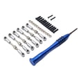 thumbnail image 1 of ZheElen RCGOFOLLOW 1/14 Aluminum Alloy Wheelbase Steering Link Rod Set Rc Steering Link Rod Set For Wltoys 144001 RC Car Part Silver, 1 of 6
