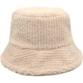 thumbnail image 3 of CoCopeaunts Women Bucket Hats Fashion Corduroy Warm Autumn Winter Outdoor Fisherman Hat for Men Thick Style Solid Men Basin Hat, 3 of 8