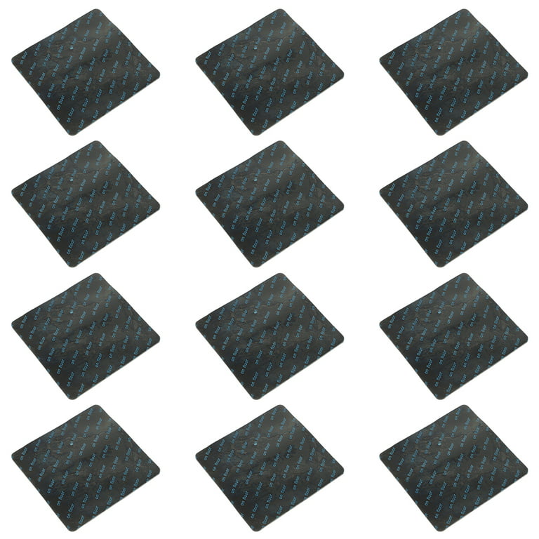 12pcs Rug Non-Slip Stickers Rug Carpet Mat Decals Anti Curling Carpet Stickers, Size: 4.33 x 4.33 x 0.59