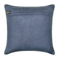 thumbnail image 3 of The HomeCentric Decorative Throw Pillow cover Blue Pack of 2, 24"x24" (60x60 cm) Velvet Lattice Pillow Case, Geometric Modern Style - Velvet Majestic Blue, 3 of 10