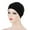 Black, variant on Jiaroswwei Women Solid Color Elastic Bandanna Turban Cap Head Scarf Cover Hat Headdress