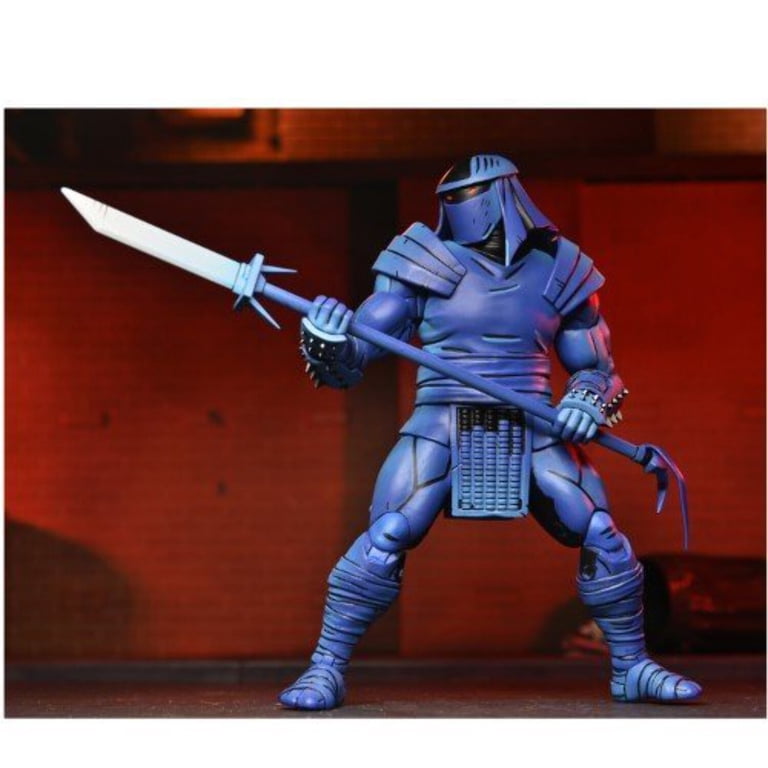 Super7 Teenage Mutant Ninja Turtles Evil Shredder Ultimates Action Figure – 7-Inch Scale With Cloth Cape & Weapon Rack