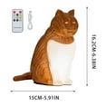 thumbnail image 4 of Cheapark Bedside Night Light With USB Charging Port Sound Activated Diffuser Decorative Table Lamp Gift Idea, 4 of 6