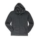 thumbnail image 1 of Sudadera con capucha de forro polar Tek Gear CVC para hombre gris pequeño, 1 of 2