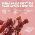 thumbnail image 2 of Pawmate Duck Jerky Dog Treats, Premium Jerky Healthy Snacks for Small Medium Large Dogs, 27-30ct Bag, 2 of 9
