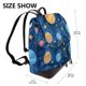 thumbnail image 2 of Easygdp Planets And Stars1 Mochila de Cuero para Mujeres, Bolso de Hombro, Bolsos de Mano de Moda para Trabajo y Viajes, 2 of 4