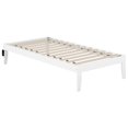 thumbnail image 3 of AFI Colorado Lit Simple en Bois Massif avec Station de Recharge USB, Blanc, 3 of 5
