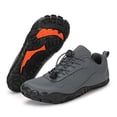 thumbnail image 3 of Zapatos acuáticos transpirables para correr, zapatos de surf para senderismo en el lago (gris oscuro 45), 3 of 9