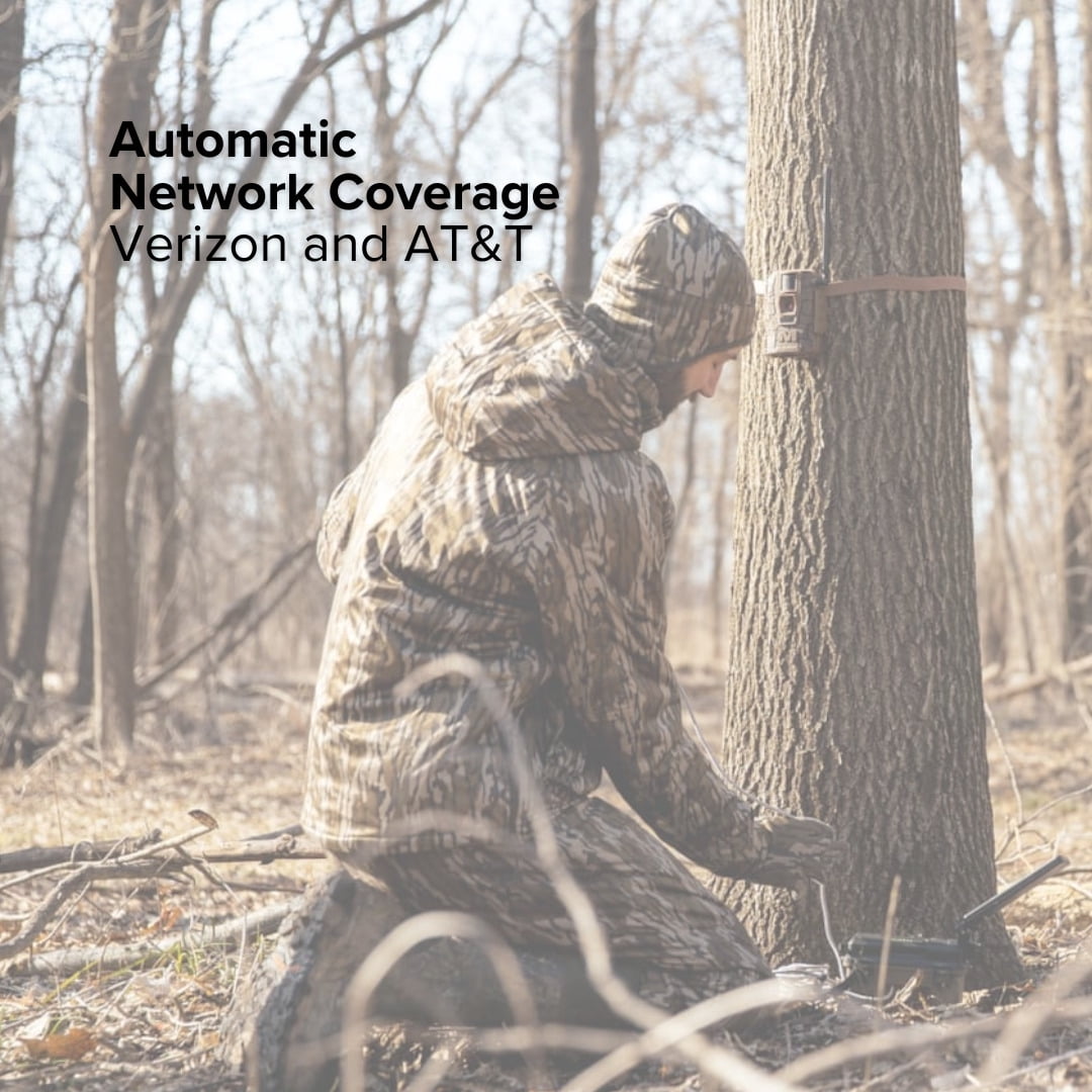Muddy Mitigator Cellular 24MP Imaging Trail Camera with 80 Feet Detection and Flash Range (4-Pack) Bundle with 32GB Ultra SDHC UHS-I Memory Card (4-Pack) and Focus High Speed Card Reader (9 Items)