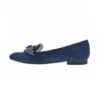 thumbnail image 2 of Bellini Womens Fabulous II Faux Suede Embellished Loafers, 2 of 6